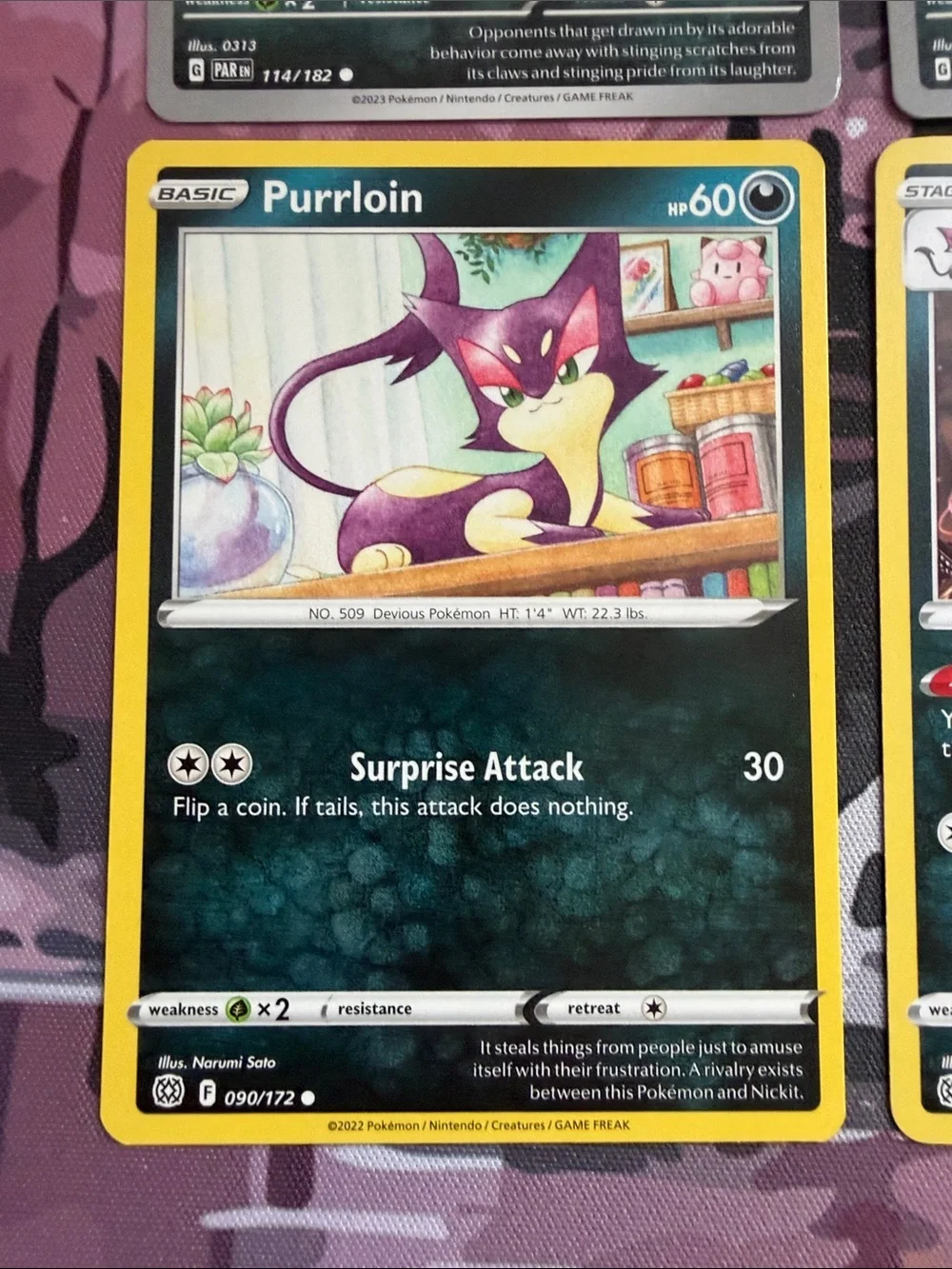 Purrloin & Liepard Evolution Lot | Paradox Rift + Brilliant Stars | ✨5/$25✨